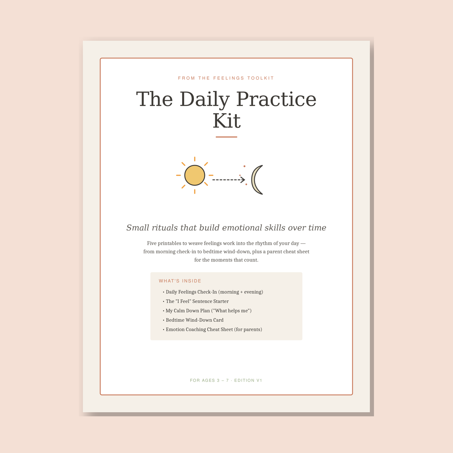 The Feelings Toolkit — Printable Resources for Big Feelings (Ages 3–7)