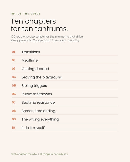 100 Gentle Parenting Scripts for Toddler Tantrums