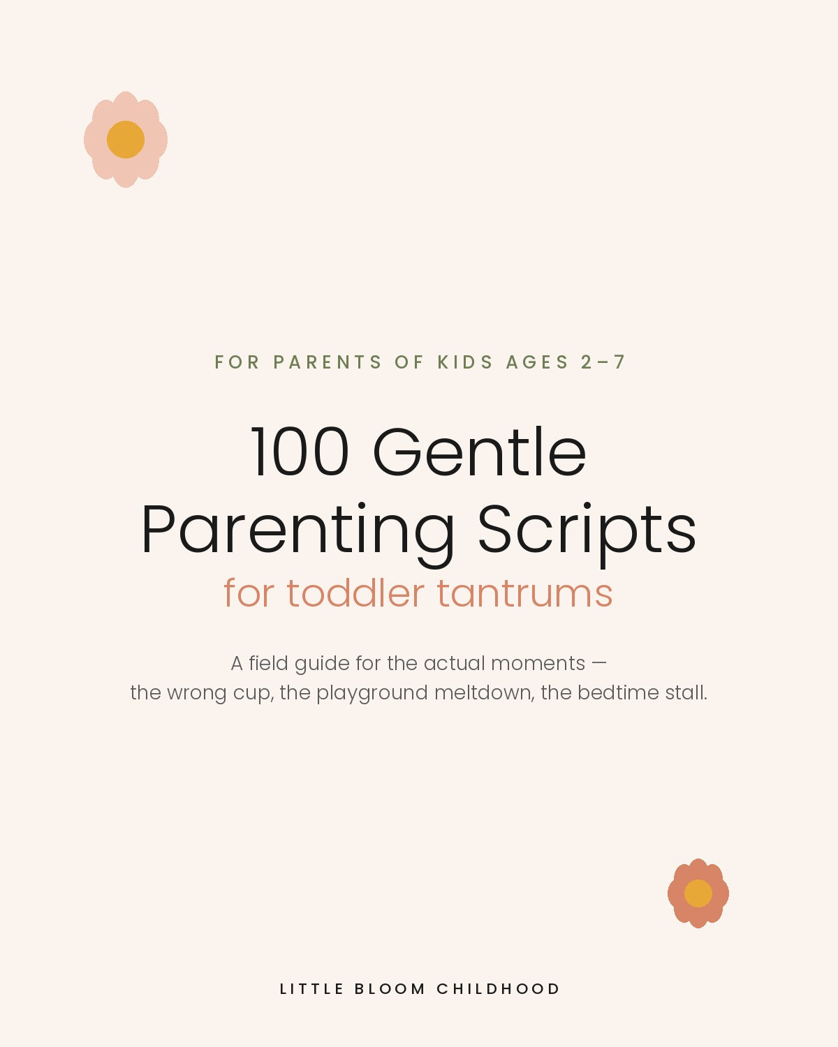 100 Gentle Parenting Scripts for Toddler Tantrums