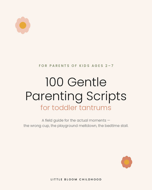 100 Gentle Parenting Scripts for Toddler Tantrums